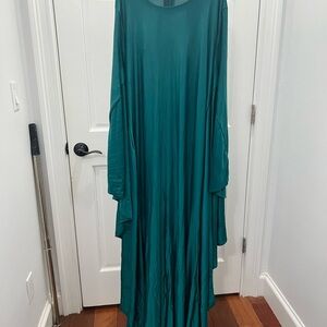 Chic Teal Maxi Dress